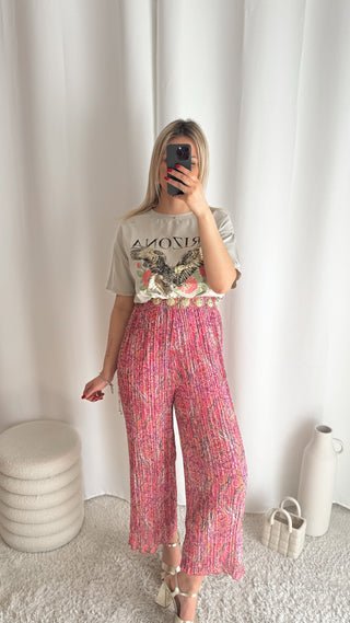Pantalon Mandy (rose) 🇮🇹