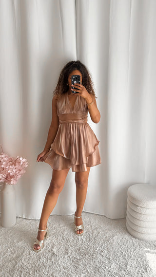 Robe Sanessa (marron) 🇮🇹