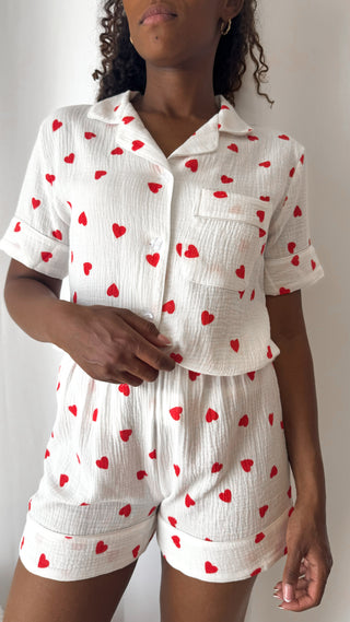 Pyjama cœur
