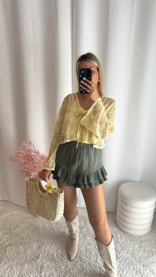 Chemise Ylio (jaune)