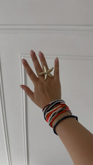 Bague étoile de mer