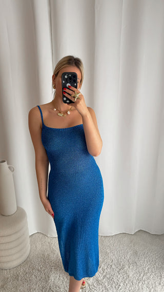 Robe Nikky Beach (bleu roi) 🇮🇹