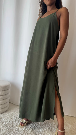 Robe Nelly (kaki) 🇮🇹
