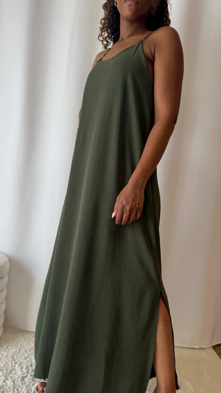 Robe Nelly (kaki) 🇮🇹