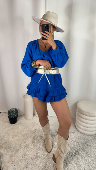 Ensemble Roméo (bleu roi) 🇮🇹