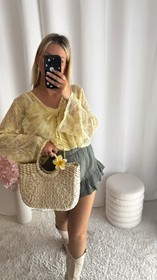 Chemise Ylio (jaune)