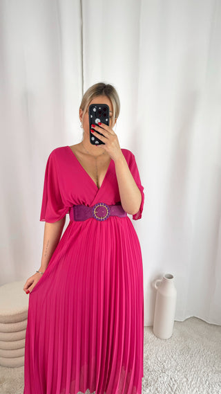 Robe Omy (rose fushia) 🇮🇹