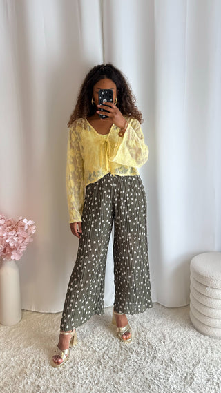 Chemise Ylio (jaune)