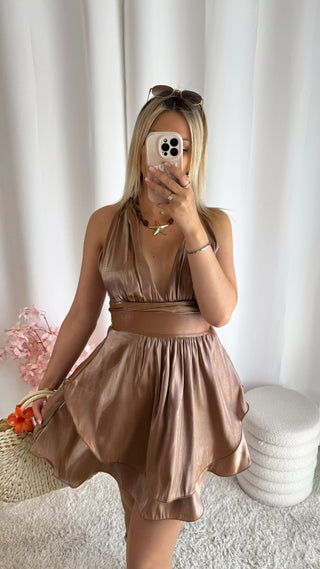 Robe Sanessa (marron) 🇮🇹