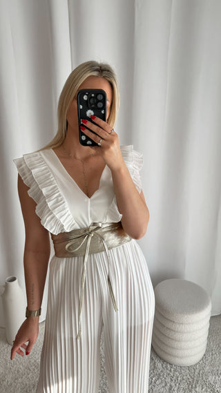 Ceinture doré (100% cuir)