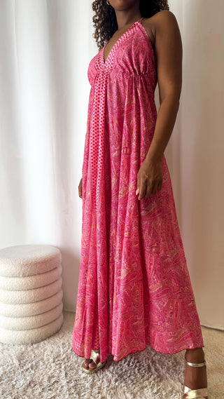 Robe Bohème (rose) 🇮🇳