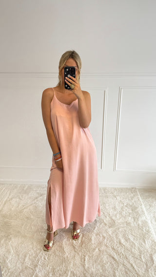 Robe Nelly (rose pale) 🇮🇹