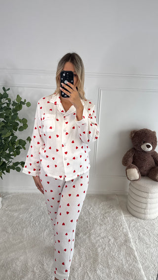 Pyjama coeur (pantalon)
