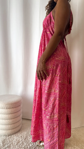 Robe Bohème (rose) 🇮🇳