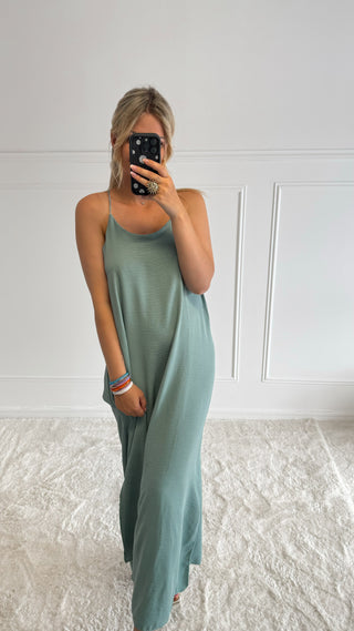 Robe Nelly (vert d’eau) 🇮🇹