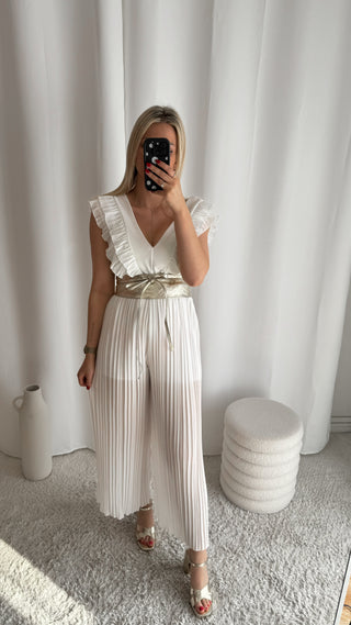 Ceinture doré (100% cuir)