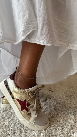 Bracelet de cheville Blue
