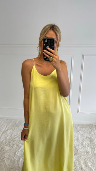 Robe Nelly (jaune) 🇮🇹