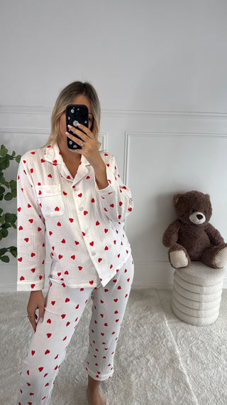 Pyjama coeur (pantalon)