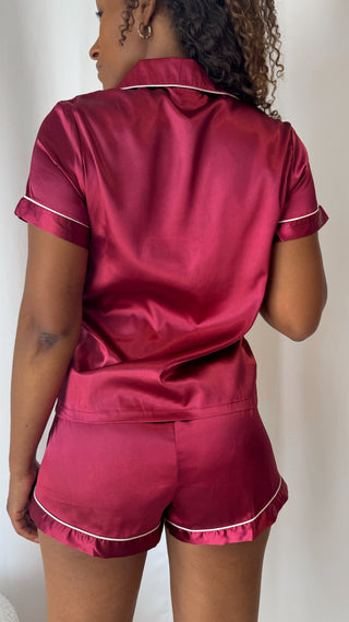 Pyjama bordeaux