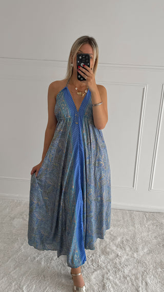 Robe Bohème (bleue) 🇮🇳