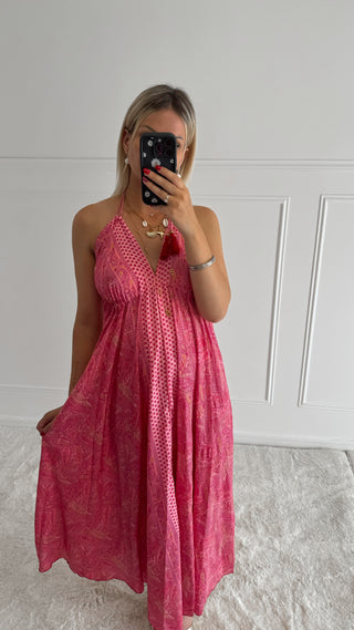 Robe Bohème (rose) 🇮🇳