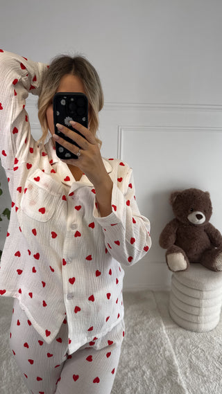 Pyjama coeur (pantalon)
