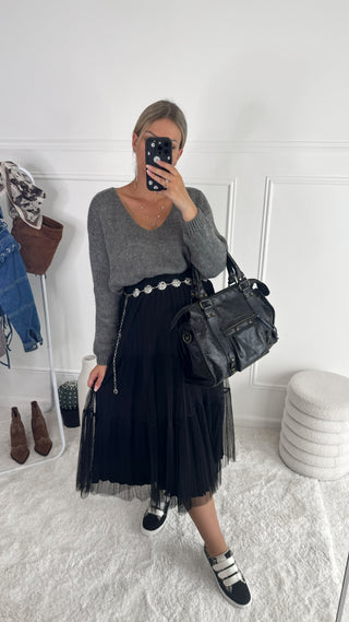 Pull Ambre (gris) 🇮🇹