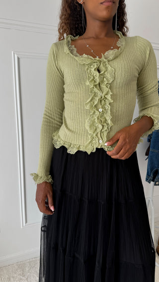 Top Flora (vert olive)