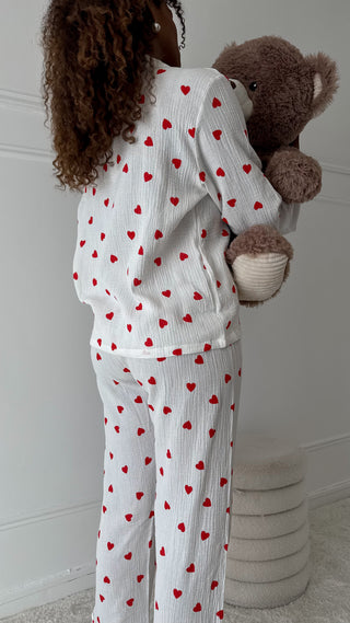 Pyjama coeur (pantalon)