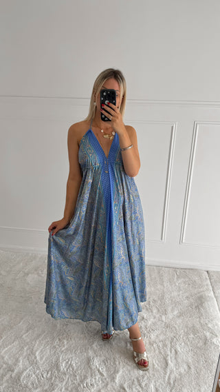 Robe Bohème (bleue) 🇮🇳