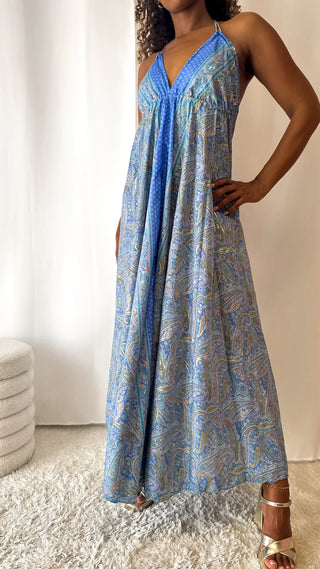 Robe Bohème (bleue) 🇮🇳