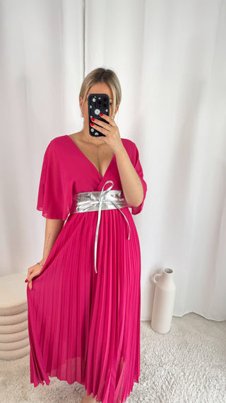 Robe Omy (rose fushia) 🇮🇹