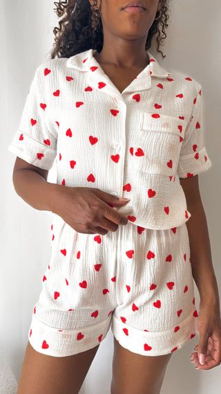 Pyjama cœur