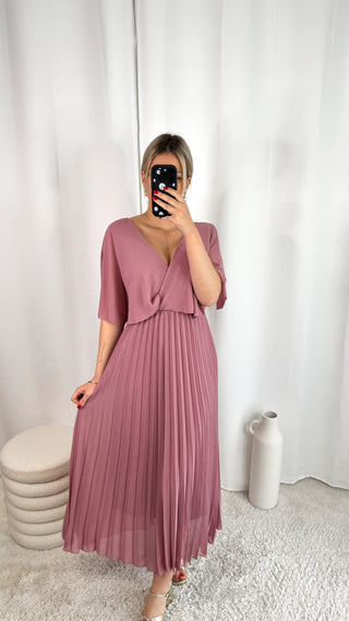 Robe Omy (rose poudré) 🇮🇹