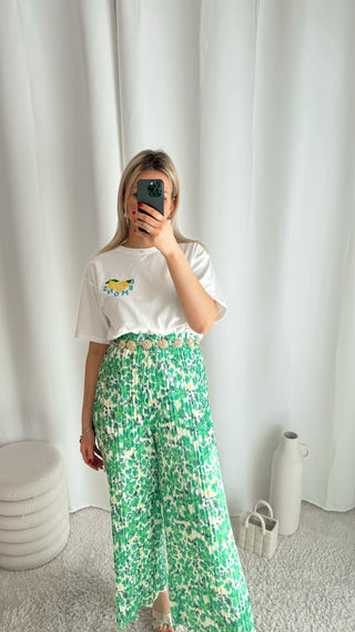 Pantalon Flora (vert) 🇮🇹