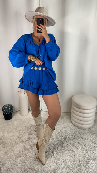 Ensemble Roméo (bleu roi) 🇮🇹