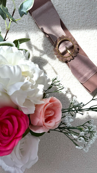 Ceinture Lys (rose poudré)