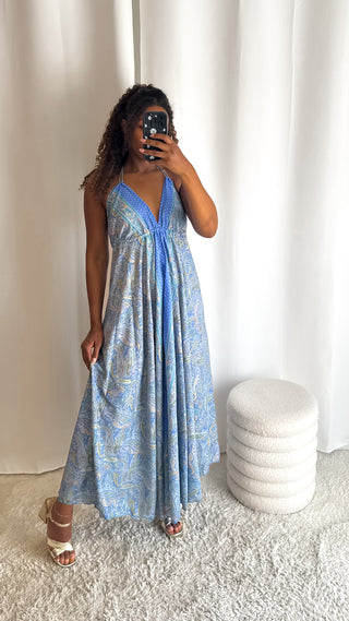 Robe Bohème (bleue) 🇮🇳