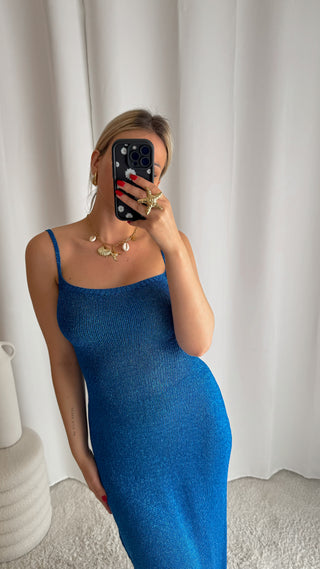 Robe Nikky Beach (bleu roi) 🇮🇹