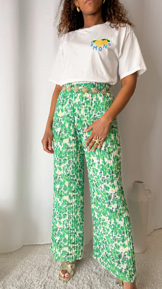 Pantalon Flora (vert) 🇮🇹