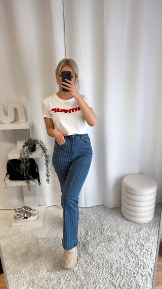 Jeans Silver (bleu)