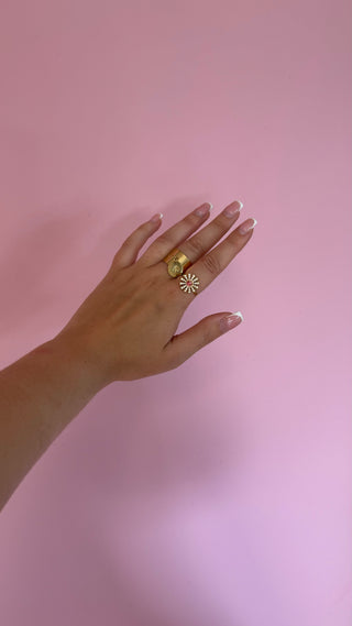 Bague Flora (doré)