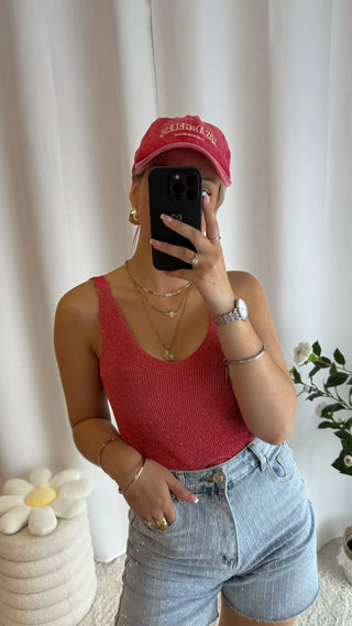 Casquette Los Angeles (rouge)
