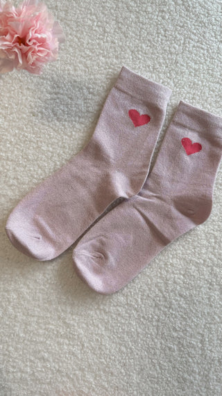 chaussette (rose pâle)