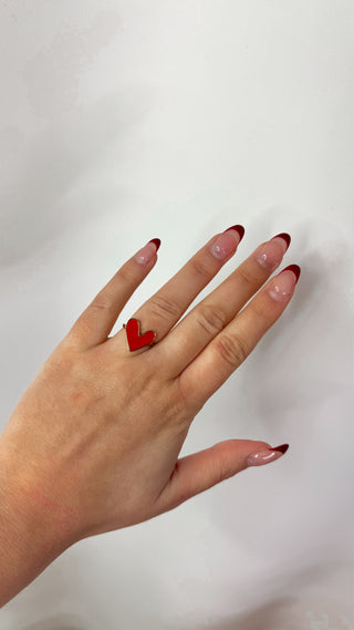 Bague coeur