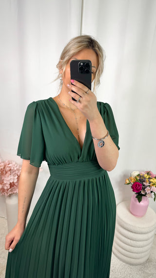 Robe Joy (vert sapin) 🇮🇹