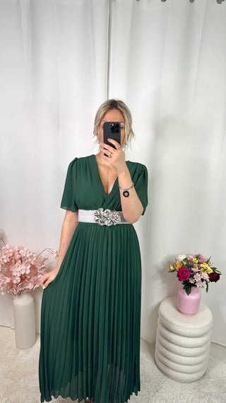 Robe Joy (vert sapin) 🇮🇹