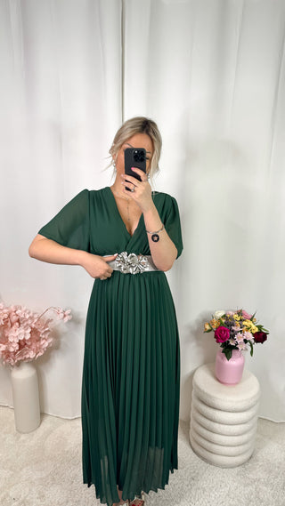 Robe Joy (vert sapin) 🇮🇹