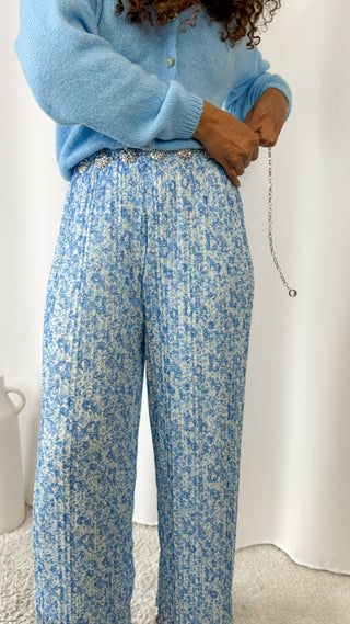 Pantalon Nina (bleu) 🇮🇹